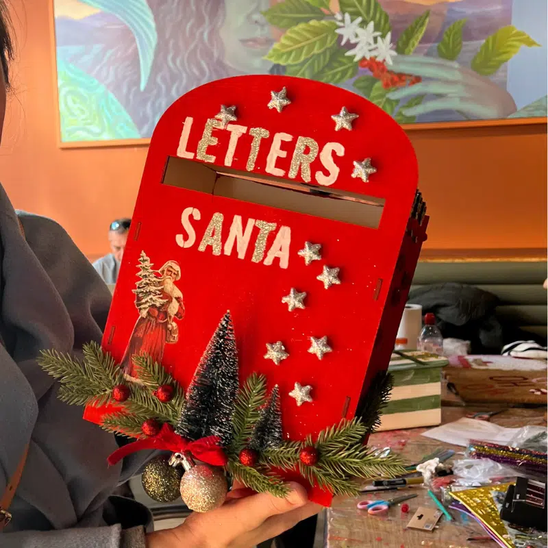 Boîte aux lettres de Noël