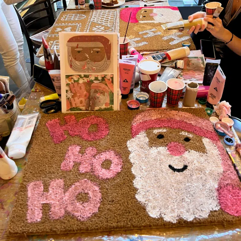 Peinture sur paillasson โ Image 2