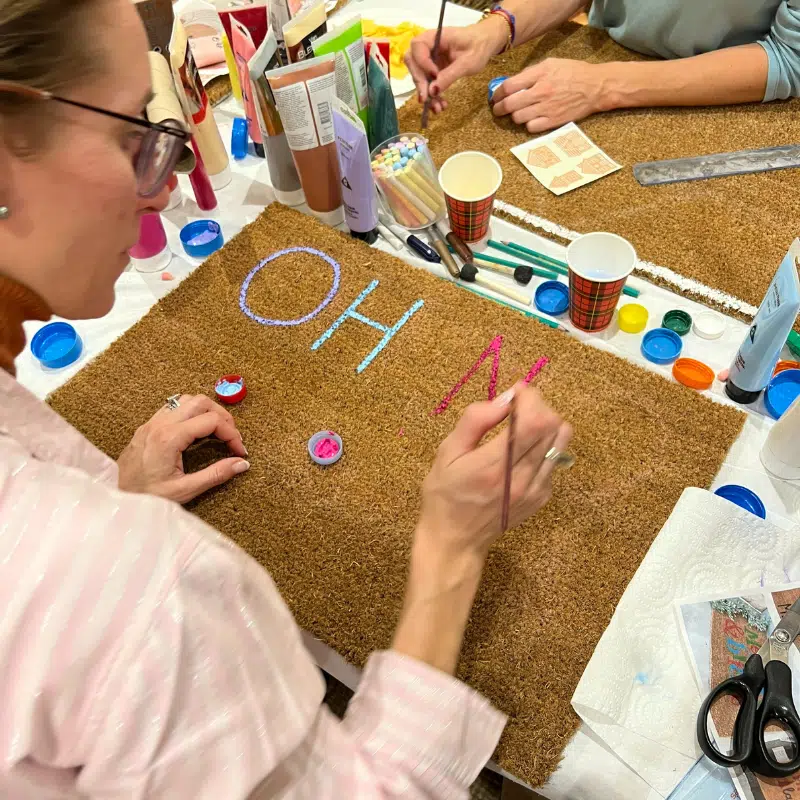 Peinture sur paillasson โ Image 6