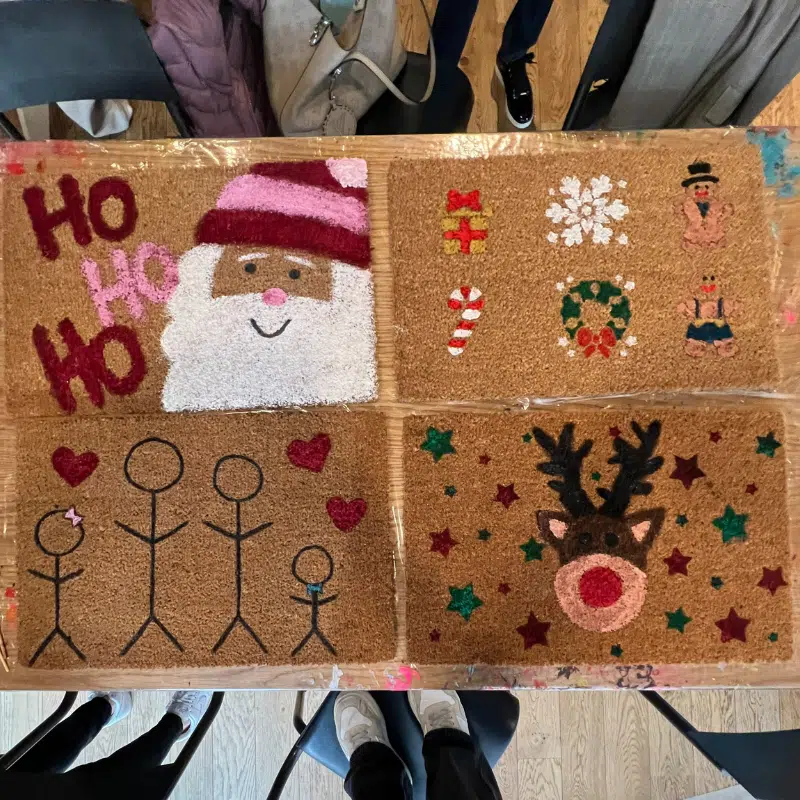 Peinture sur paillasson โ Image 7