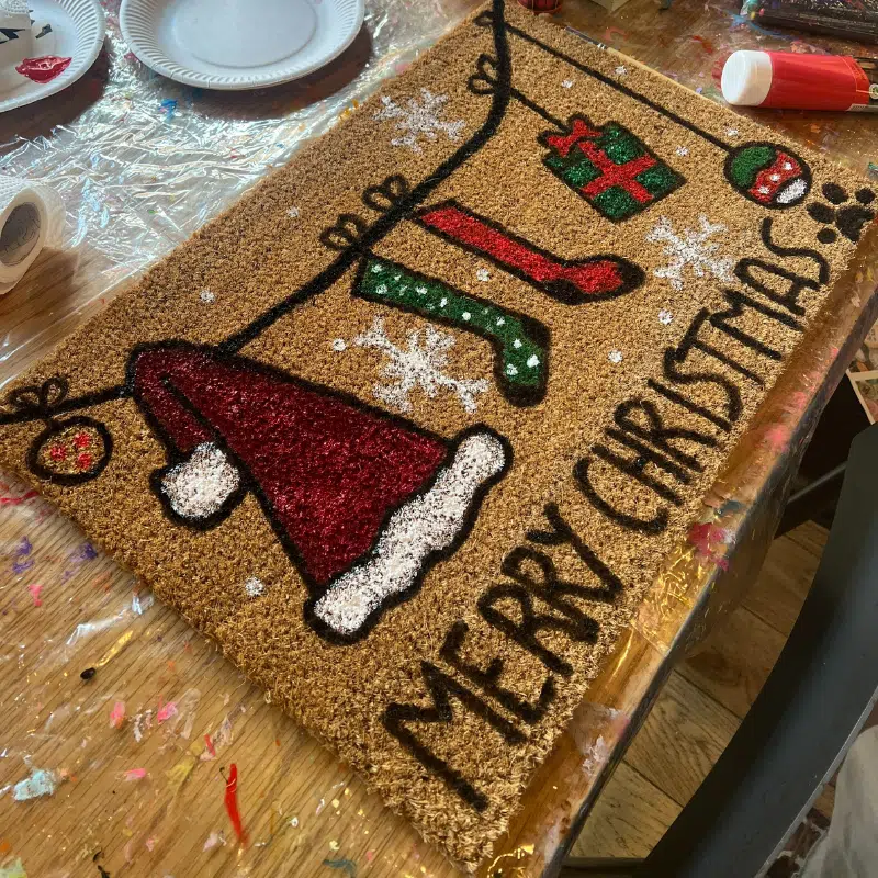 Peinture sur paillasson โ Image 8