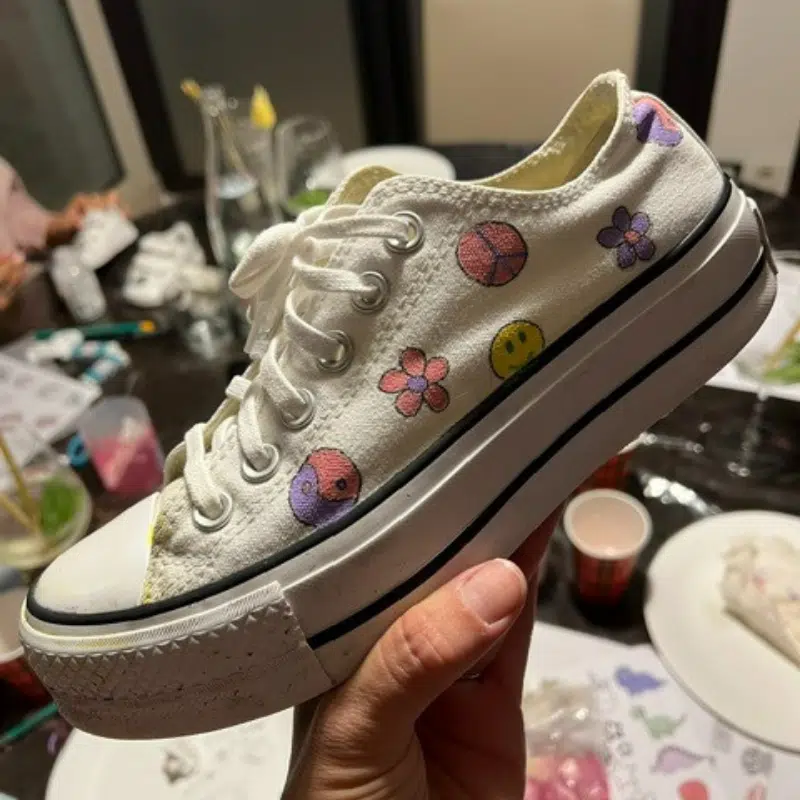 Shoe's costum : cuir ou toile de marque