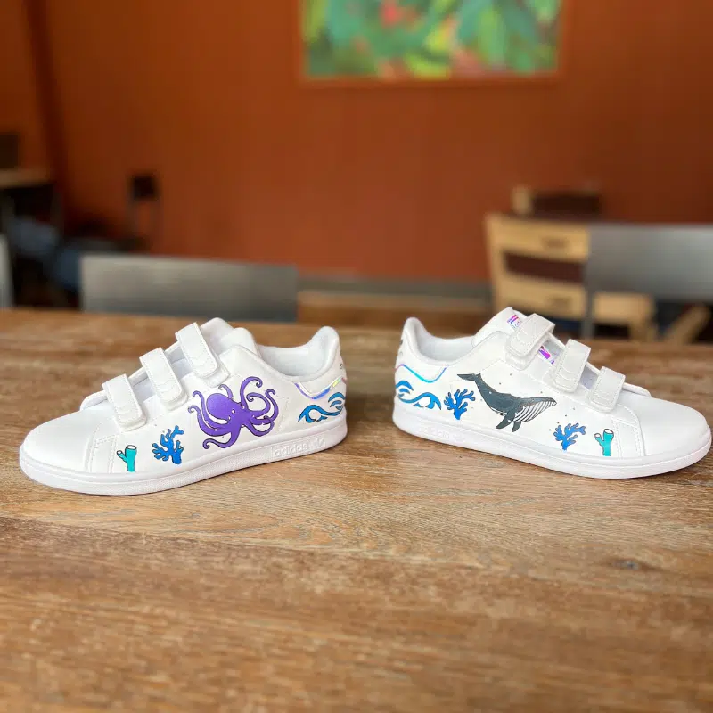 Shoe's costum : cuir ou toile de marque – Image 3