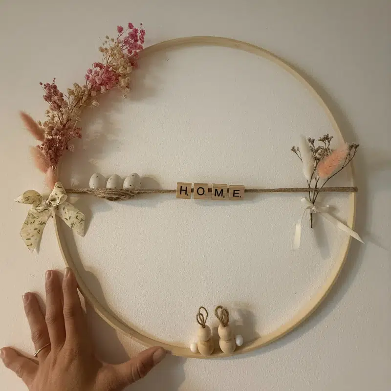 Tambour à broder floral – Image 2